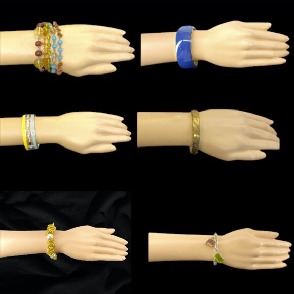 BRACELET BUNDLE -- Includes 6 Bracelets Shown - Picture 1 of 13